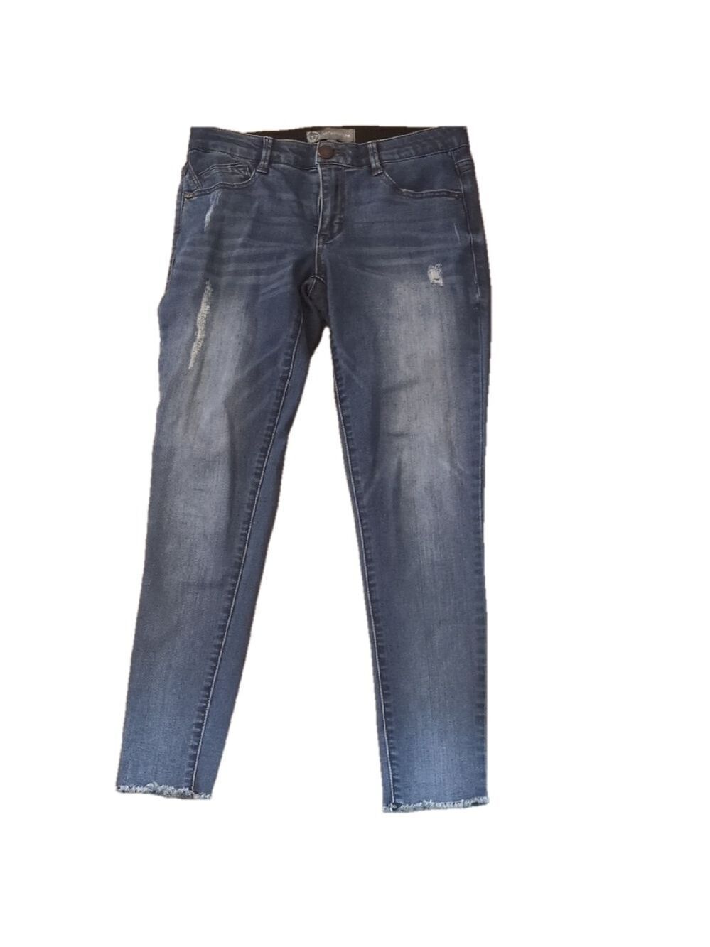 Wit & Wisdom Distressed Raw Hem Jeans Size 4